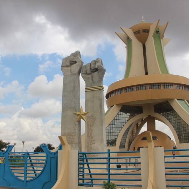 Monument des Martyrs à Ouagadougou, Burkina Faso