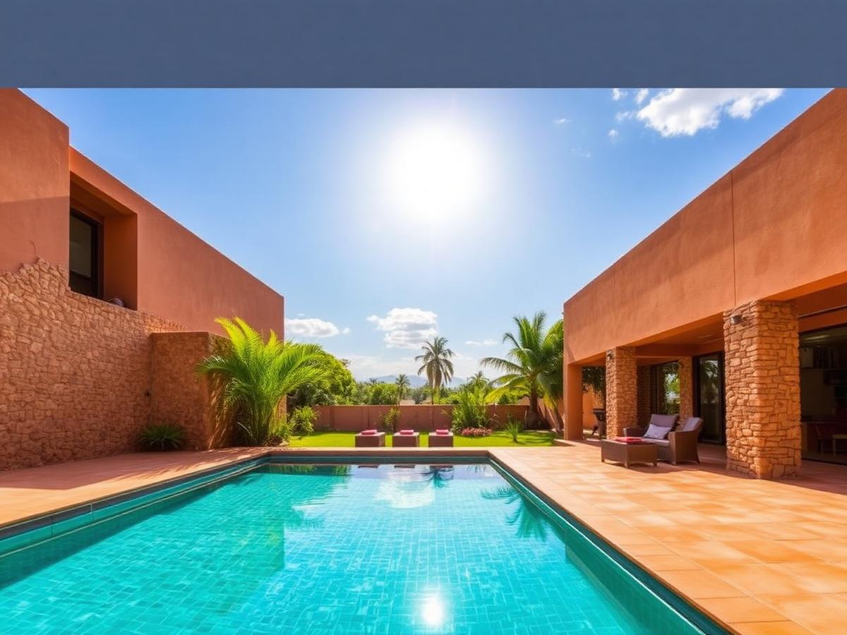 Villa moderne avec piscine à Ouaga 2000